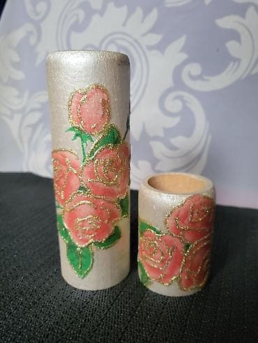 Svecnjaci novi,vintaz,rucno oslikani. Svecnjaci,rucni na lalafo.rs — 7 Svecnjaci novi,vintaz,rucno oslikani. Svecnjaci,rucni — 7