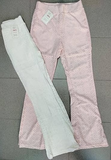 pantalone butiku ali: Sportska elegancija,extra pantalone sa rupicama i elastinom, šira na lalafo.rs — 3 pantalone butiku ali: Sportska elegancija,extra pantalone sa rupicama i elastinom, šira — 3