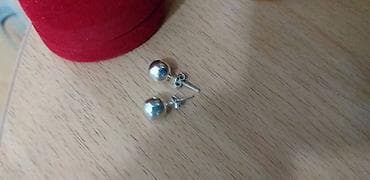 Srebrne minđuše, sa žigom 925 na lalafo.rs — 2 Srebrne minđuše, sa žigom 925 — 2