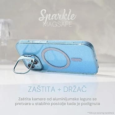Maska Magsafe Sparkle za iPhone 15 Pro Max 6.7 transaprent. Kataloški na lalafo.rs — 2 Maska Magsafe Sparkle za iPhone 15 Pro Max 6.7 transaprent. Kataloški — 2