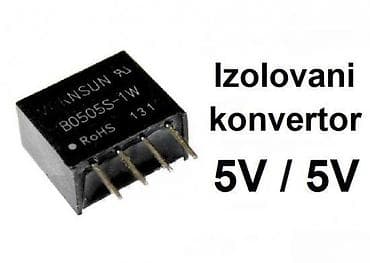Home & Garden: Mornsun B0505S-1W – izolovani DC/DC konvertor 5V na 5V - Ulazni at lalafo.rs — 2 Home & Garden: Mornsun B0505S-1W – izolovani DC/DC konvertor 5V na 5V - Ulazni — 2