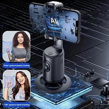 AI automatski držač za telefon sa praćenjem lica i rotacijom 360° Gs na lalafo.rs — 5 AI automatski držač za telefon sa praćenjem lica i rotacijom 360° Gs — 5