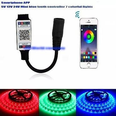 Bluetooth muzički RGB 5-12V 6A 72W. Ovaj uredjaj se koristi za na lalafo.rs — 1 Bluetooth muzički RGB 5-12V 6A 72W. Ovaj uredjaj se koristi za — 1