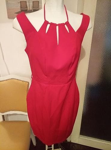 Dresses: Mala crvena haljina izuzetnog kvaliteta br 40 sa elastinom zato i moze at lalafo.rs — 3 Dresses: Mala crvena haljina izuzetnog kvaliteta br 40 sa elastinom zato i moze — 3