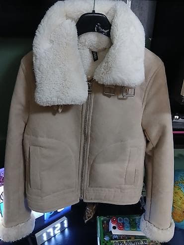 Ženska zimska jakna sa krznenom postavom - Model: pilotska/biker na lalafo.rs — 1 Ženska zimska jakna sa krznenom postavom - Model: pilotska/biker — 1