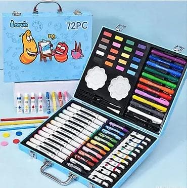 Dečije table za crtanje: Umetnički set u koferu 72 za dečake. umetnički set u koferu 72 za na lalafo.rs — 1 Dečije table za crtanje: Umetnički set u koferu 72 za dečake. umetnički set u koferu 72 za — 1