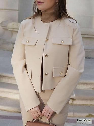 💫Ženski kraći sako bez kragne
2900 din na lalafo.rs — 2 💫Ženski kraći sako bez kragne
2900 din — 2