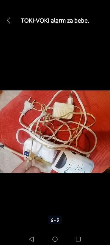Toki Voki alarm za malu bebu
Mirjevo na lalafo.rs — 6 Toki Voki alarm za malu bebu
Mirjevo — 6