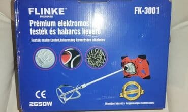 Mešači za građevinske materijale: Mikser za lepak flinke novo za mesanje lepka,polikolora akcija cene na lalafo.rs — 2 Mešači za građevinske materijale: Mikser za lepak flinke novo za mesanje lepka,polikolora akcija cene — 2