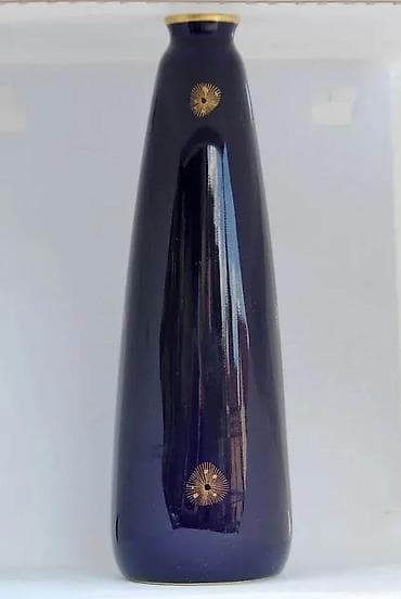 Stari uređaji: Echt Cobalt 1762 BDR porcelanska pozlaćena vaza. Proizvedeno u na lalafo.rs — 1 Stari uređaji: Echt Cobalt 1762 BDR porcelanska pozlaćena vaza. Proizvedeno u — 1