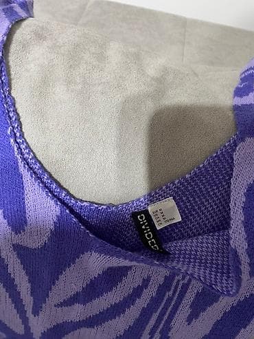 Pletena haljina bez rukava u ljubičasto-lila kombinaciji sa na lalafo.rs — 3 Pletena haljina bez rukava u ljubičasto-lila kombinaciji sa — 3