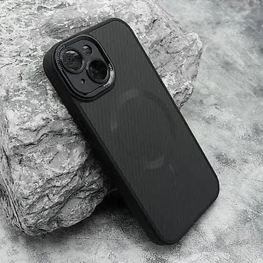 Futrola CARBON MagSafe za iPhone 15 (6.1) crna (small camera) na lalafo.rs — 1 Futrola CARBON MagSafe za iPhone 15 (6.1) crna (small camera) — 1