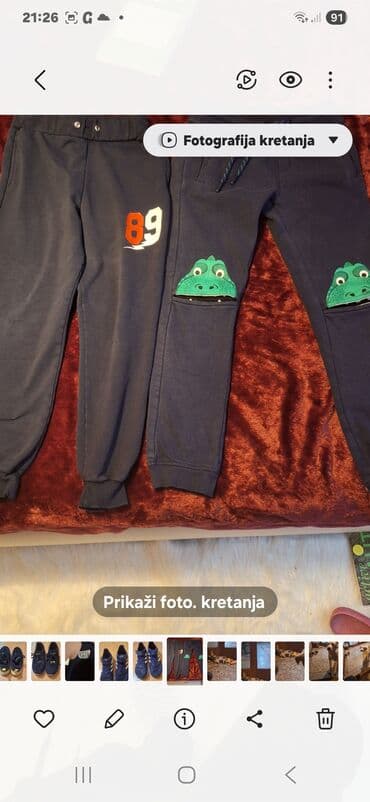 Oba para za 1000 din.
Za 7-8 god na lalafo.rs Oba para za 1000 din.
Za 7-8 god