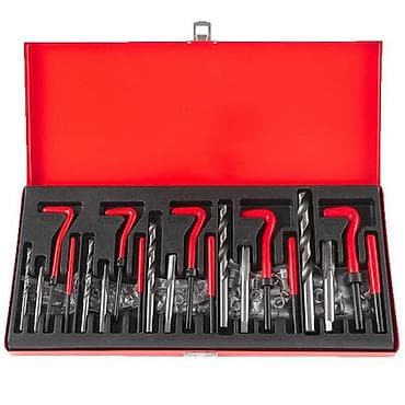 Komplet za reparaciju navoja – set umetaka i alata (M5–M12) Opis: - na lalafo.rs — 1 Komplet za reparaciju navoja – set umetaka i alata (M5–M12) Opis: - — 1