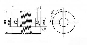 Elastična spojka 10/12 mm – aluminijumska Opis: - Elastična at lalafo.rs — 2 Elastična spojka 10/12 mm – aluminijumska Opis: - Elastična — 2