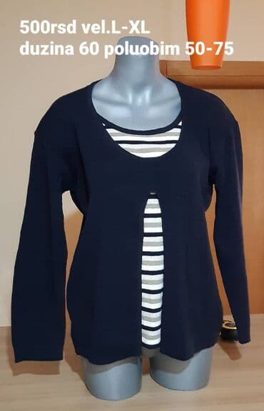 Džemper/bluza sa slojevitim izgledom – brend Q Collection. - Boja na lalafo.rs Džemper/bluza sa slojevitim izgledom – brend Q Collection. - Boja