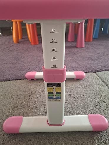 Dečiji podesivi set – sto i stolica - Ergonomičan set za učenje i na lalafo.rs — 6 Dečiji podesivi set – sto i stolica - Ergonomičan set za učenje i — 6