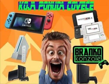 Prodaja odlicno ocuvanih i cipovanih (hakovanih) konzola sa velikim na lalafo.rs Prodaja odlicno ocuvanih i cipovanih (hakovanih) konzola sa velikim