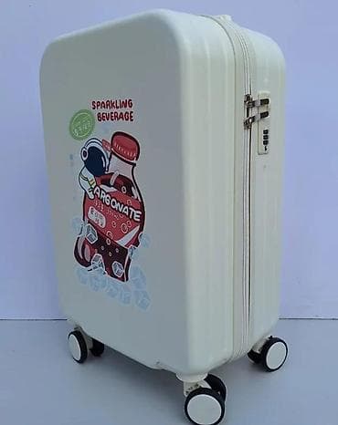 Travel suitcases and bags: Tvrdi kofer na točkiće sa printom “Sparkling Beverage – Argonate”. - at lalafo.rs — 7 Travel suitcases and bags: Tvrdi kofer na točkiće sa printom “Sparkling Beverage – Argonate”. - — 7