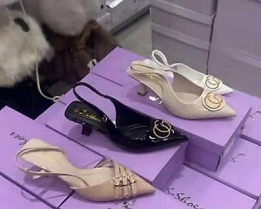 Elegantne slingback salonke sa tankom potpeticom - Model: špicasti na lalafo.rs — 2 Elegantne slingback salonke sa tankom potpeticom - Model: špicasti — 2