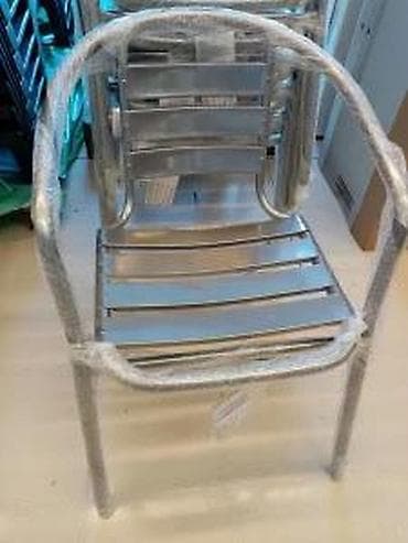 Sets of table and chairs: BASTENSKA ALU STOLICA NOVA ALUMINIJUMSKA ZA TERASU DVORISTE | Cene at lalafo.rs — 10 Sets of table and chairs: BASTENSKA ALU STOLICA NOVA ALUMINIJUMSKA ZA TERASU DVORISTE | Cene — 10