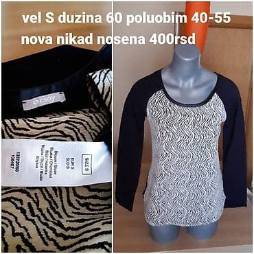 Ženska majica Orsay sa dugim rukavima - Model: raglan kroj sa at lalafo.rs — 1 Ženska majica Orsay sa dugim rukavima - Model: raglan kroj sa — 1