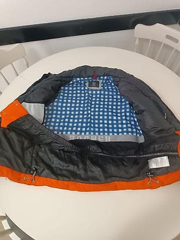 Bogner ski jakna – narandžasto‑bela sa sivim detaljima - Brend at lalafo.rs — 2 Bogner ski jakna – narandžasto‑bela sa sivim detaljima - Brend — 2
