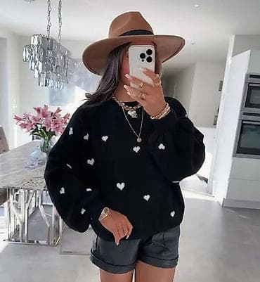 🔥Ženski džemper sa srcima – udoban i moderan 🔥Akcijaaa Cena: 2200 na lalafo.rs — 1 🔥Ženski džemper sa srcima – udoban i moderan 🔥Akcijaaa Cena: 2200 — 1