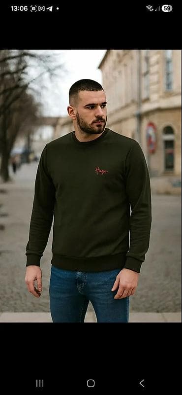 Muški duksevi – klasičan kroj sa okruglim izrezom od M do 2XL - na lalafo.rs — 8 Muški duksevi – klasičan kroj sa okruglim izrezom od M do 2XL - — 8