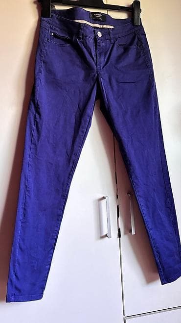 Mango pantalone, indigo boja, fantasticne, imaju elastin, vel 36 na lalafo.rs — 9 Mango pantalone, indigo boja, fantasticne, imaju elastin, vel 36 — 9