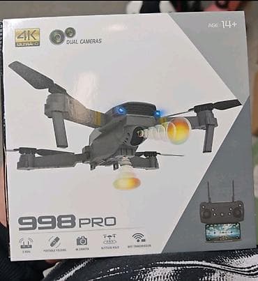 Dron 998 MAX + GRATIS BATERIJA 4k HD Dual kamera DRON SA CETKICAMA NA na lalafo.rs — 6 Dron 998 MAX + GRATIS BATERIJA 4k HD Dual kamera DRON SA CETKICAMA NA — 6