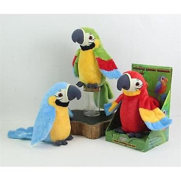 Interaktivna plišana papagaj igračka – imitira govor i pokrete - na lalafo.rs Interaktivna plišana papagaj igračka – imitira govor i pokrete -