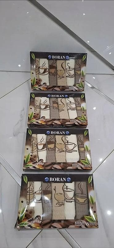 Boran – set kuhinjskih peškira, 6 komada u pakovanju. - Motiv: tri na lalafo.rs — 4 Boran – set kuhinjskih peškira, 6 komada u pakovanju. - Motiv: tri — 4