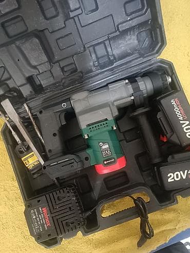 Cordless Power Tool Sets: Womax GP-RH 21 LI – akumulatorski bušač/udarni čekić SDS+ sa at lalafo.rs — 5 Cordless Power Tool Sets: Womax GP-RH 21 LI – akumulatorski bušač/udarni čekić SDS+ sa — 5