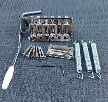 TREMOLO STRAT CHROME - KOMPLET BRIDGE | Slanje po dogovoru ili lično na lalafo.rs TREMOLO STRAT CHROME - KOMPLET BRIDGE | Slanje po dogovoru ili lično