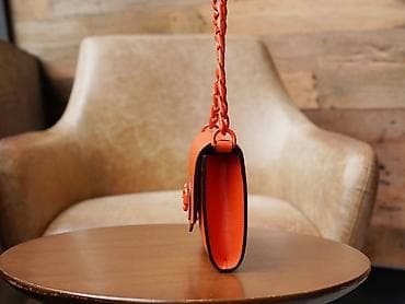 eko koza sa: Torba preko ramena – jarko narandžasta - Materijal: glatka na lalafo.rs — 6 eko koza sa: Torba preko ramena – jarko narandžasta - Materijal: glatka — 6