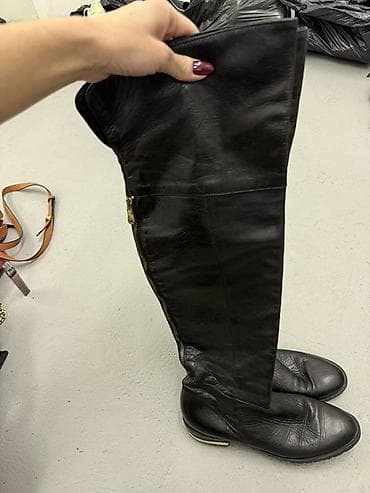 High boots, 38, color - Black at lalafo.rs — 3 High boots, 38, color - Black — 3