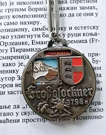Extra RETKO Stari ROTIRAJUĆI privezak Grosglockner oko 1950. Vintage na lalafo.rs — 7 Extra RETKO Stari ROTIRAJUĆI privezak Grosglockner oko 1950. Vintage — 7