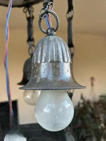 Antique Lamps: Stari secesijski luster br. 2 Stari luster - Secesija U dobrom stanju at lalafo.rs — 6 Antique Lamps: Stari secesijski luster br. 2 Stari luster - Secesija U dobrom stanju — 6