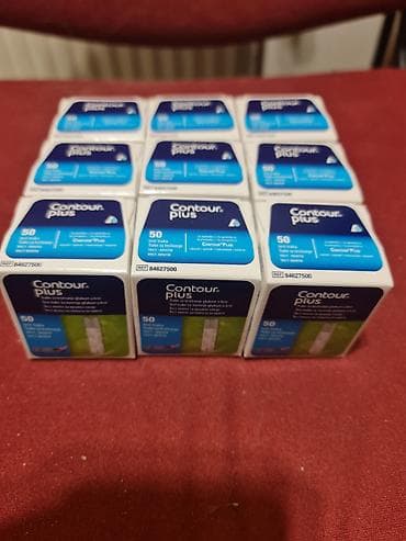 Trakice Contour Plus (Contour® Plus) – test trake za merenje glukoze u na lalafo.rs Trakice Contour Plus (Contour® Plus) – test trake za merenje glukoze u