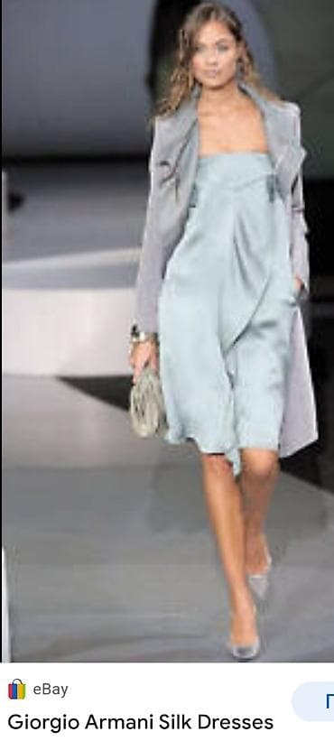 Giorgio ARMANI I linija, nova haljina sa etiketom, svilena. Vrhunski na lalafo.rs — 6 Giorgio ARMANI I linija, nova haljina sa etiketom, svilena. Vrhunski — 6