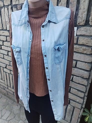 prsluk jaknica mango u: Primark teksas prsluk – veličina L - Brend: Primark (Denim Co.) - na lalafo.rs — 2 prsluk jaknica mango u: Primark teksas prsluk – veličina L - Brend: Primark (Denim Co.) - — 2