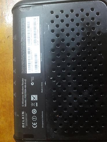 Electronics: Belkin Wireless G Modem Router F5D7634-4A-H V2, 4 Port ADSL2+, WPA2 at lalafo.rs — 4 Electronics: Belkin Wireless G Modem Router F5D7634-4A-H V2, 4 Port ADSL2+, WPA2 — 4