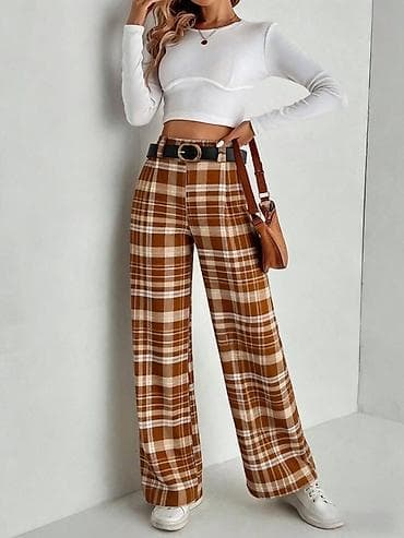 💫Ženske široke pantalone sa kariranim dezenom
✅2500 din na lalafo.rs — 2 💫Ženske široke pantalone sa kariranim dezenom
✅2500 din — 2