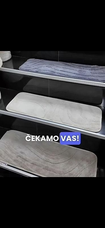 Mekane podne prostirke za kupatilo - Materijal: plišani, baršunasto na lalafo.rs — 1 Mekane podne prostirke za kupatilo - Materijal: plišani, baršunasto — 1