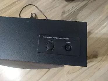 Electronics: 1. Panasonic Vufer SB-HW560 Ispravan 2. Yamaha YST-FSW100 6.5" at lalafo.rs — 10 Electronics: 1. Panasonic Vufer SB-HW560 Ispravan 2. Yamaha YST-FSW100 6.5" — 10