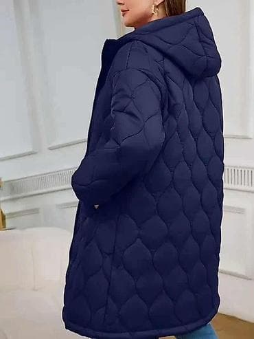 🔥Ženska prošivena jakna s kapuljačom – tamnoplava Cena: 4400 din na lalafo.rs — 2 🔥Ženska prošivena jakna s kapuljačom – tamnoplava Cena: 4400 din — 2