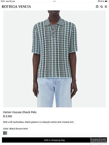 Original BOTTEGA VENETA majica L MAJICA OD PREKO 2000€ 100% cotton na lalafo.rs — 6 Original BOTTEGA VENETA majica L MAJICA OD PREKO 2000€ 100% cotton — 6