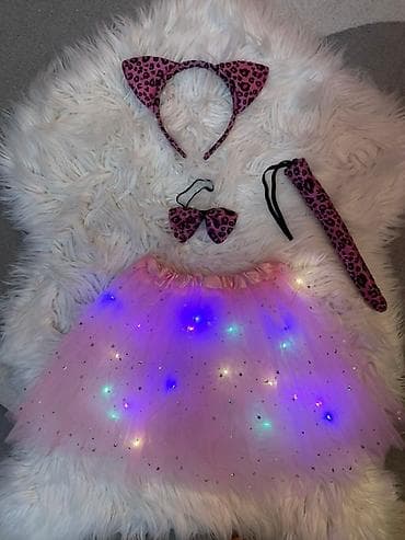 Kostim „maca” za decu – komplet sa LED svetlima Može od 2 do 7,8 god at lalafo.rs — 1 Kostim „maca” za decu – komplet sa LED svetlima Može od 2 do 7,8 god — 1