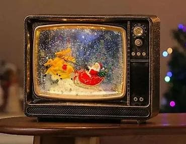 Muzički TV sa Deda Mrazom i simulacijom snega – Retro novogodišnja na lalafo.rs — 1 Muzički TV sa Deda Mrazom i simulacijom snega – Retro novogodišnja — 1